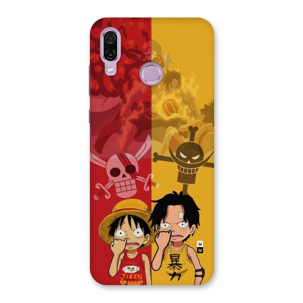 Luffy And Ace Back Case for Honor Play