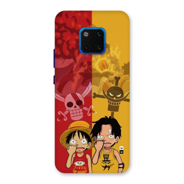 Luffy And Ace Back Case for Huawei Mate 20 Pro