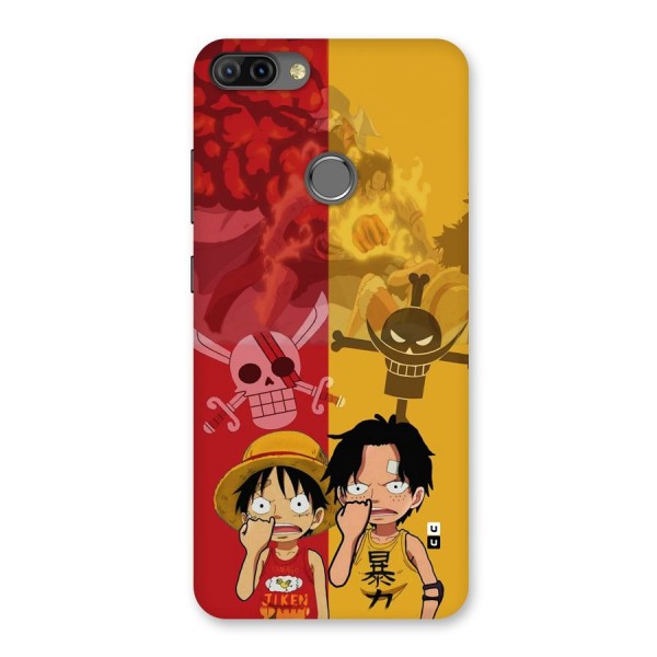 Luffy And Ace Back Case for Infinix Hot 6 Pro