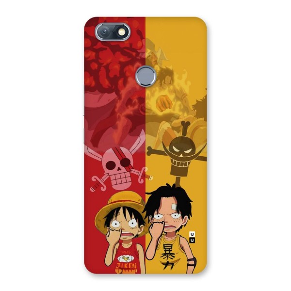 Luffy And Ace Back Case for Infinix Note 5