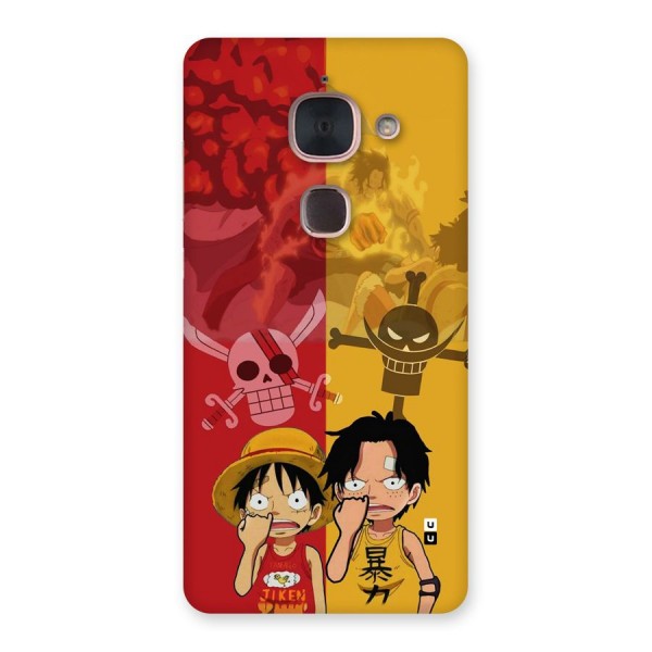 Luffy And Ace Back Case for Le Max 2