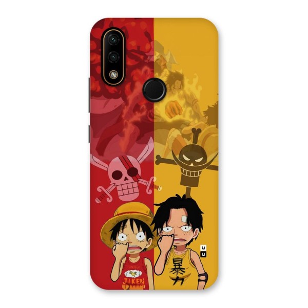 Luffy And Ace Back Case for Lenovo A6 Note