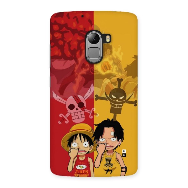 Luffy And Ace Back Case for Lenovo K4 Note