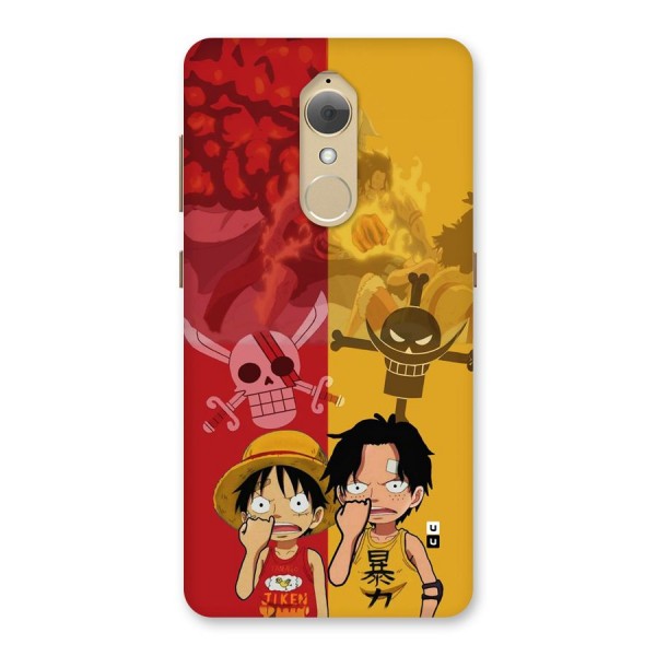 Luffy And Ace Back Case for Lenovo K8