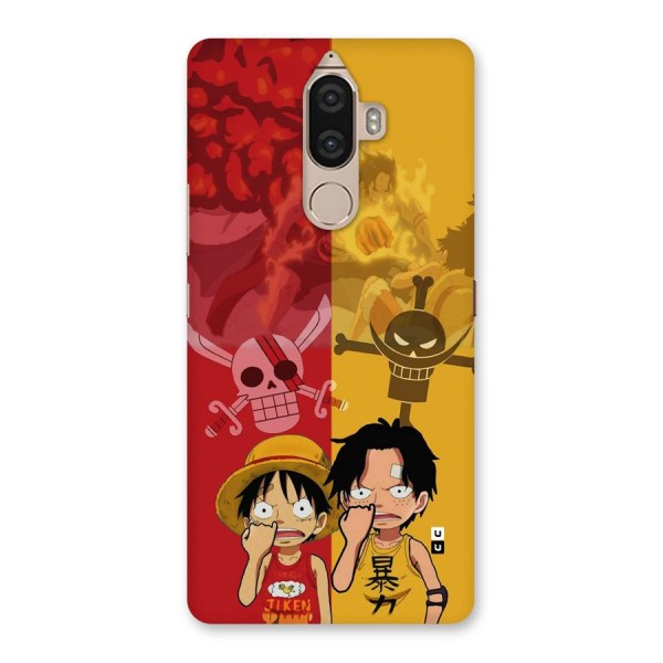 Luffy And Ace Back Case for Lenovo K8 Note