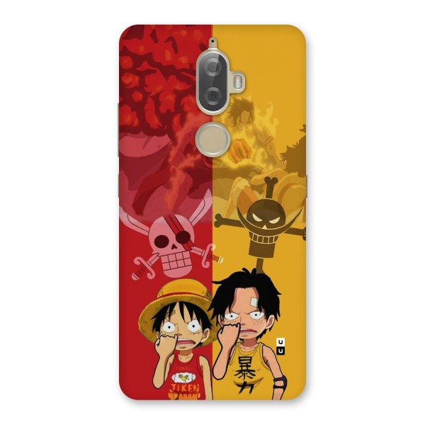 Luffy And Ace Back Case for Lenovo K8 Plus