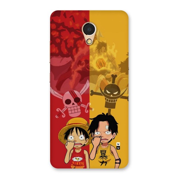 Luffy And Ace Back Case for Lenovo P2