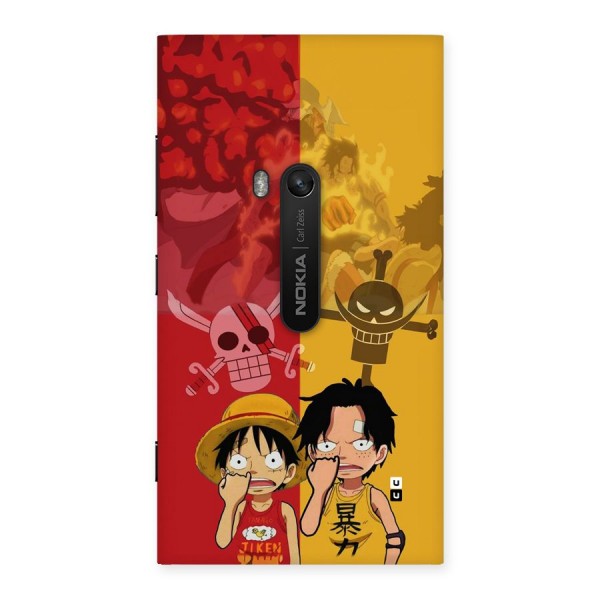 Luffy And Ace Back Case for Lumia 920