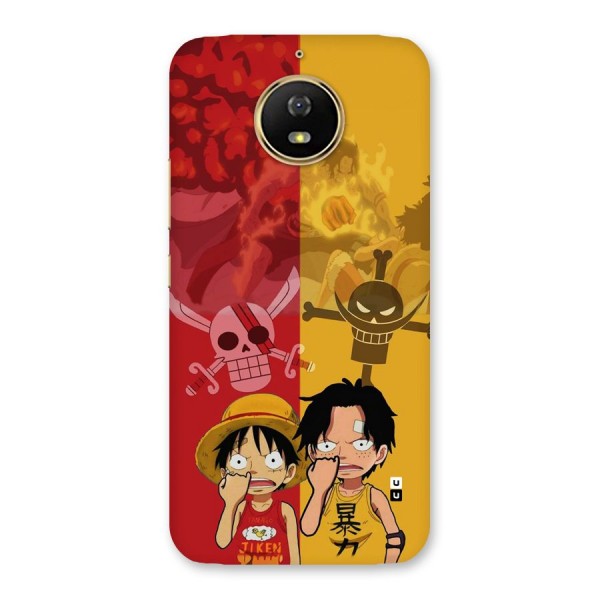 Luffy And Ace Back Case for Moto G5s