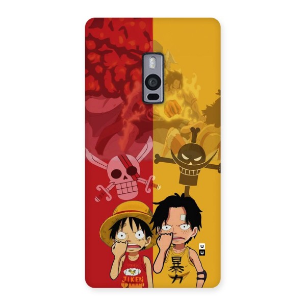 Luffy And Ace Back Case for OnePlus 2
