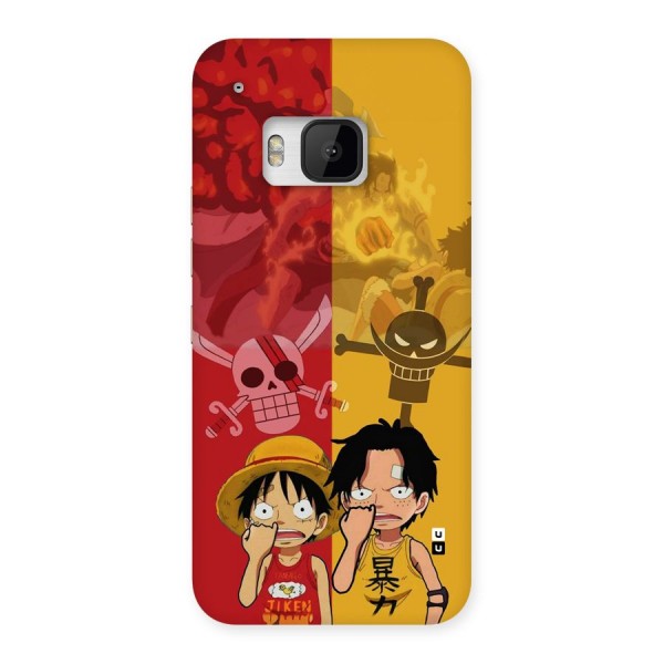 Luffy And Ace Back Case for One M9