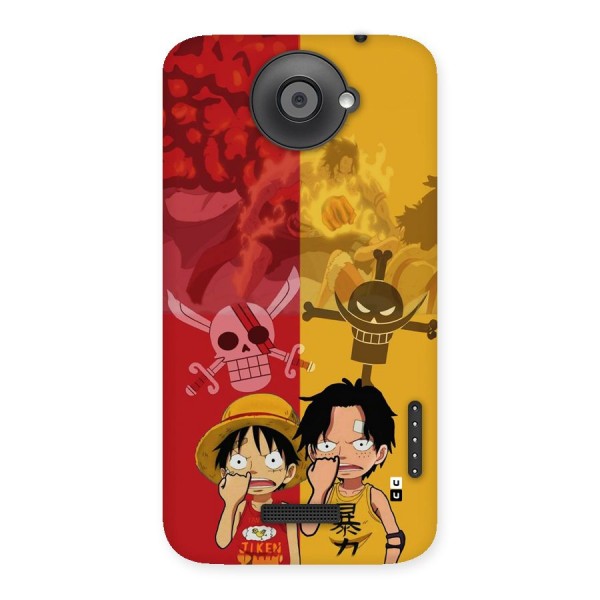 Luffy And Ace Back Case for One X