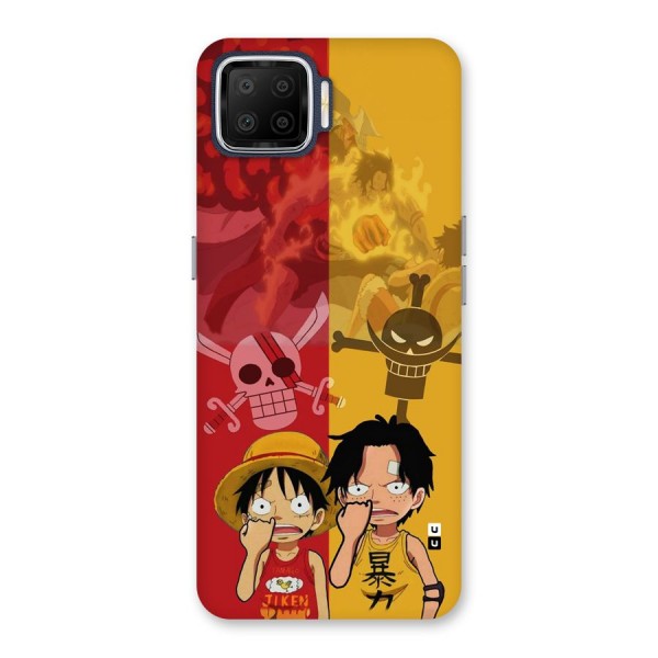 Luffy And Ace Back Case for Oppo F17