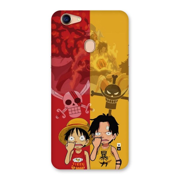 Luffy And Ace Back Case for Oppo F5