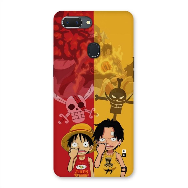 Luffy And Ace Back Case for Realme 2