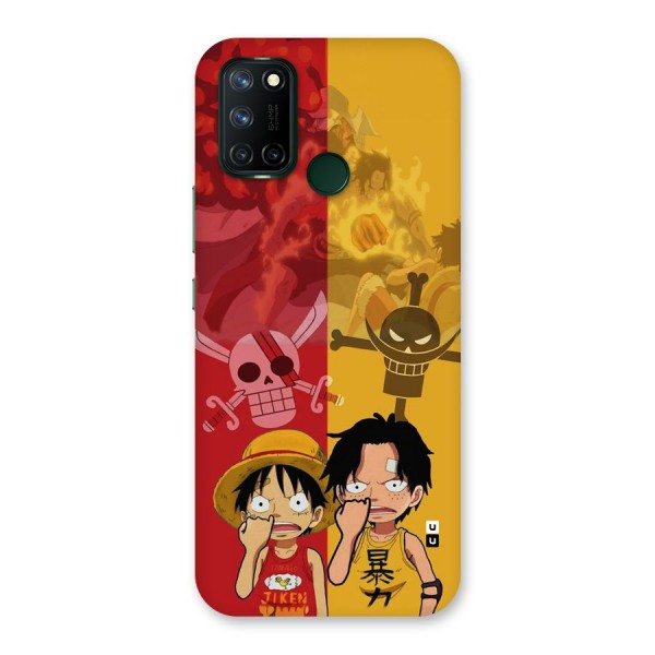 Luffy And Ace Back Case for Realme 7i