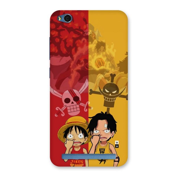 Luffy And Ace Back Case for Redmi 5A