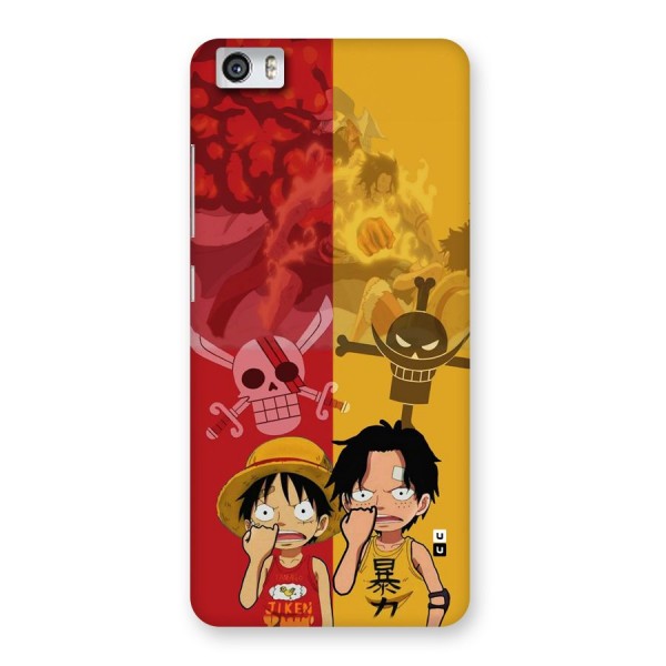 Luffy And Ace Back Case for Redmi Mi 5