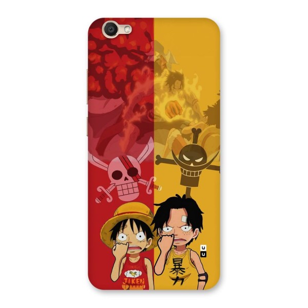 Luffy And Ace Back Case for Vivo V5s