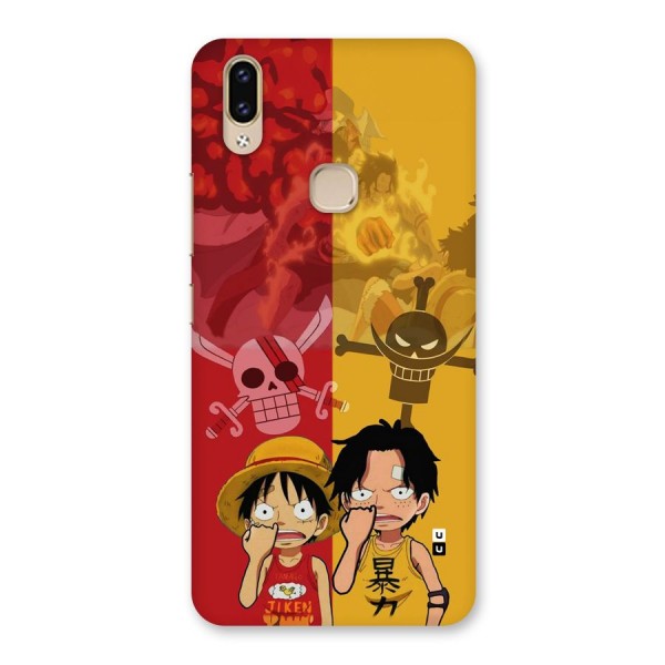 Luffy And Ace Back Case for Vivo V9 Youth