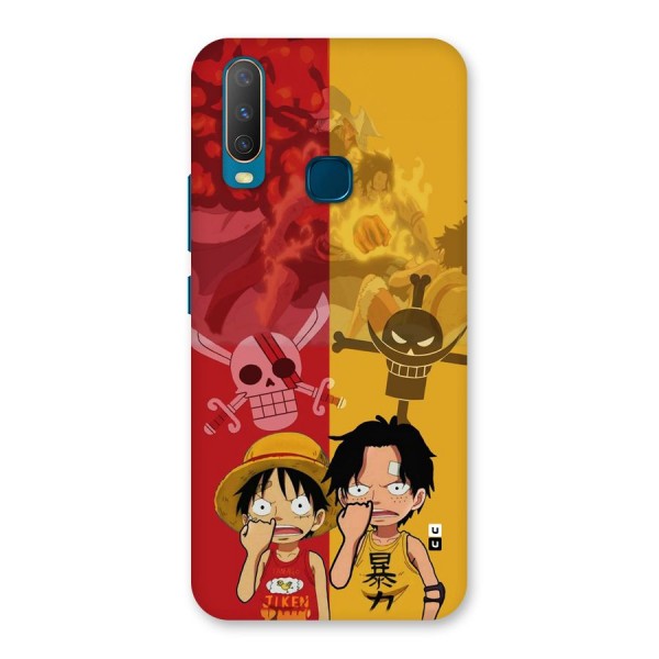 Luffy And Ace Back Case for Vivo Y11