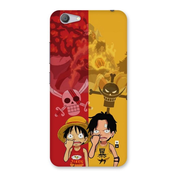 Luffy And Ace Back Case for Vivo Y53