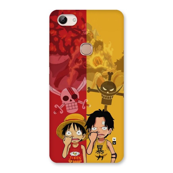 Luffy And Ace Back Case for Vivo Y83
