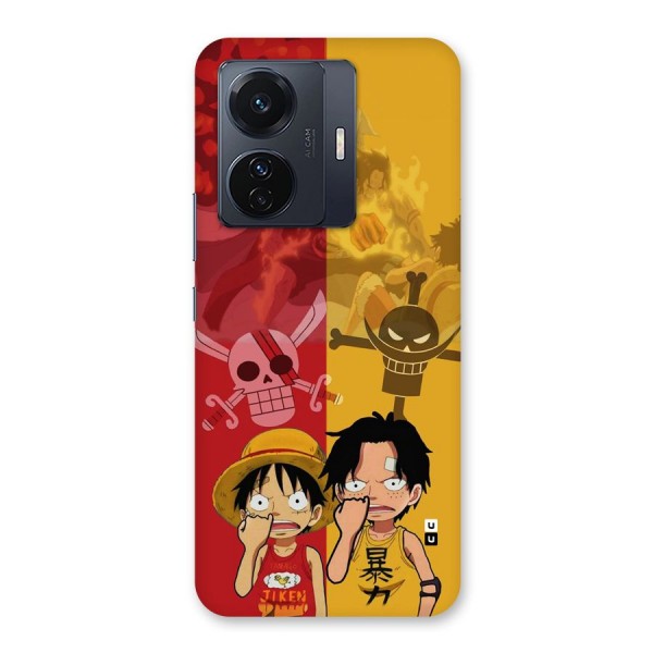 Luffy And Ace Back Case for Vivo iQOO Z6 Pro