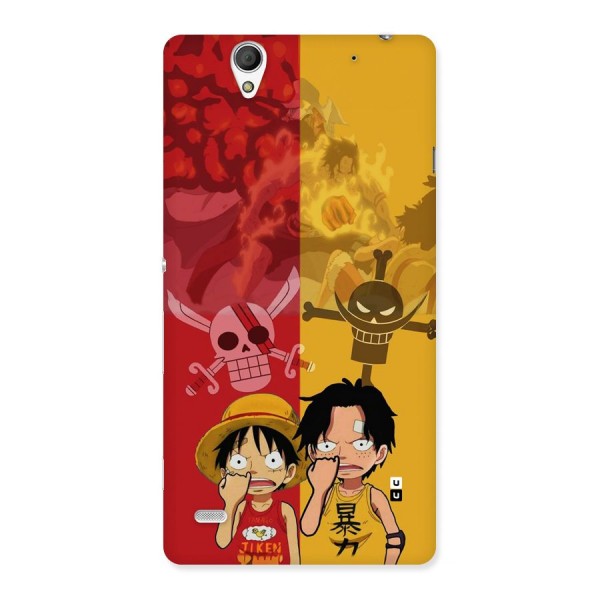 Luffy And Ace Back Case for Xperia C4