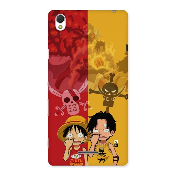 Luffy And Ace Back Case for Xperia T3