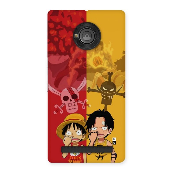 Luffy And Ace Back Case for Yunique