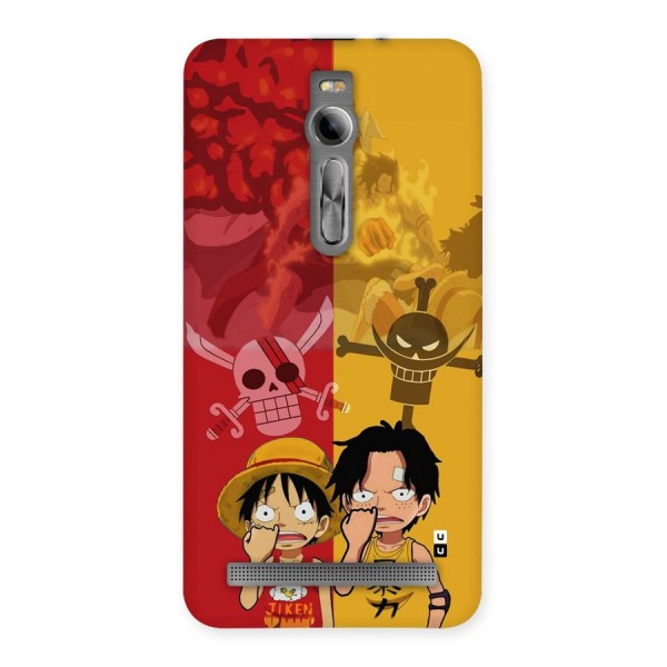 Luffy And Ace Back Case for Zenfone 2