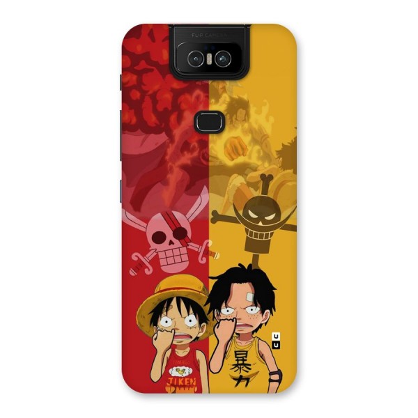 Luffy And Ace Back Case for Zenfone 6z