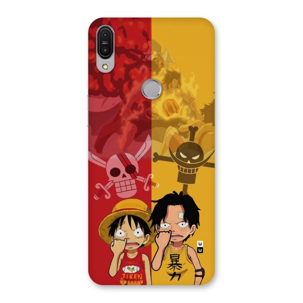 Luffy And Ace Back Case for Zenfone Max Pro M1