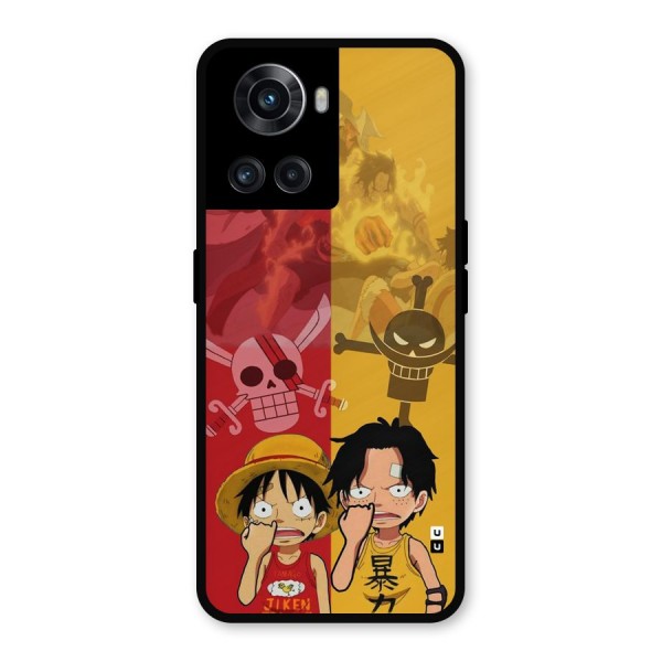 Luffy And Ace Metal Back Case for OnePlus 10R