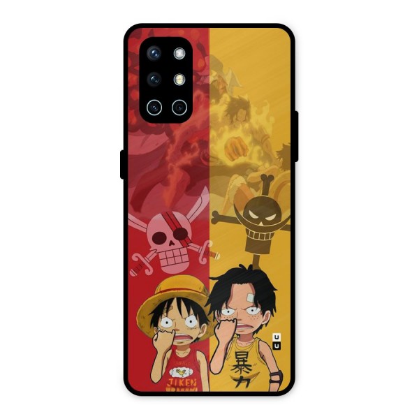 Luffy And Ace Metal Back Case for OnePlus 9R