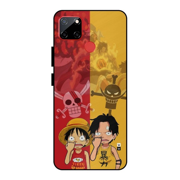 Luffy And Ace Metal Back Case for Realme C12