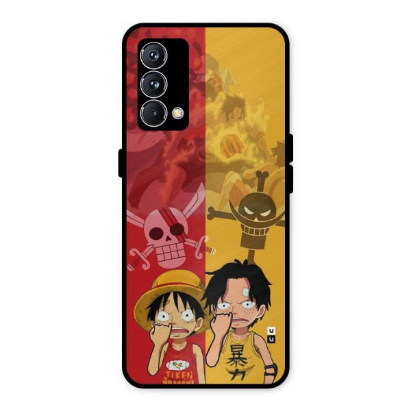 Luffy And Ace Metal Back Case for Realme GT Master Edition