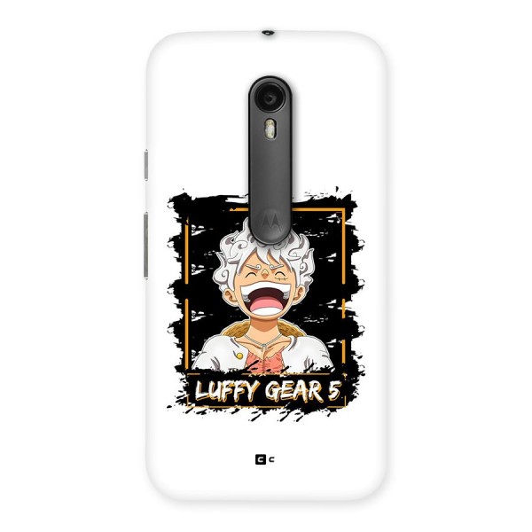 Luffy Gear 5 Back Case for Moto G3