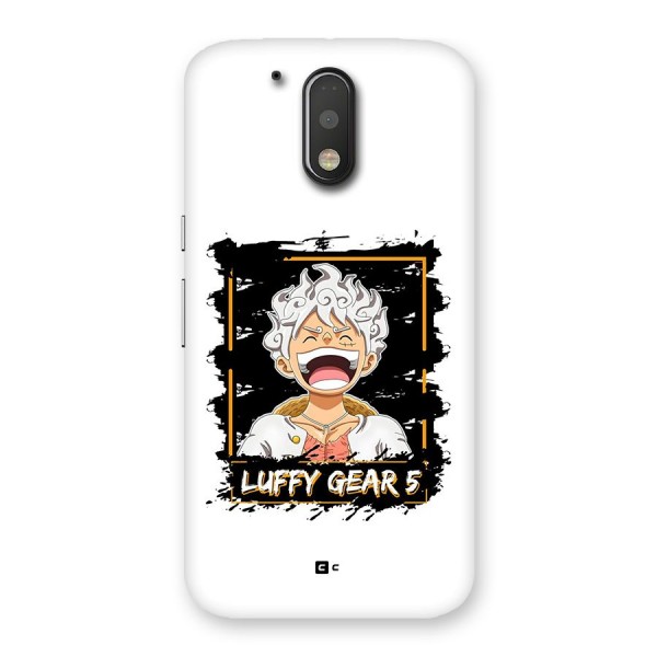Luffy Gear 5 Back Case for Moto G4