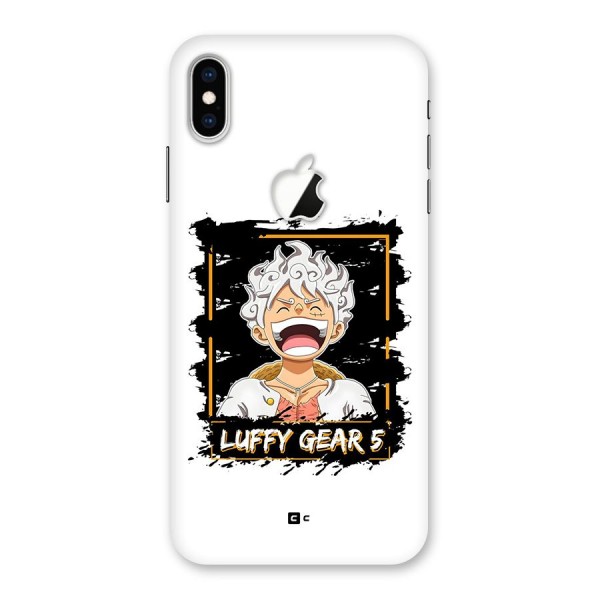 Luffy Gear 5 Back Case for iPhone XS Max Apple Cut