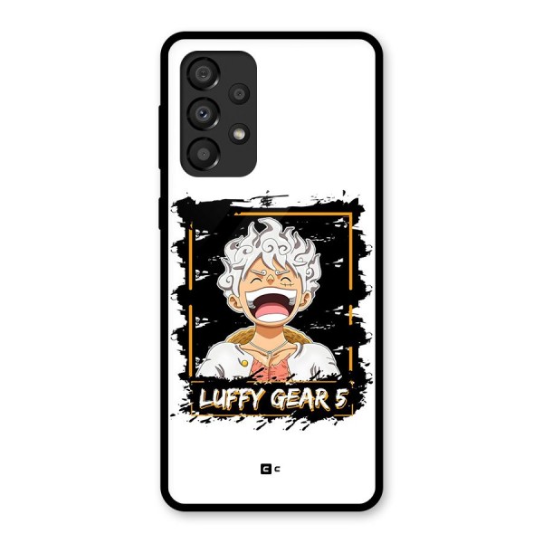 Luffy Gear 5 Glass Back Case for Galaxy A33 5G