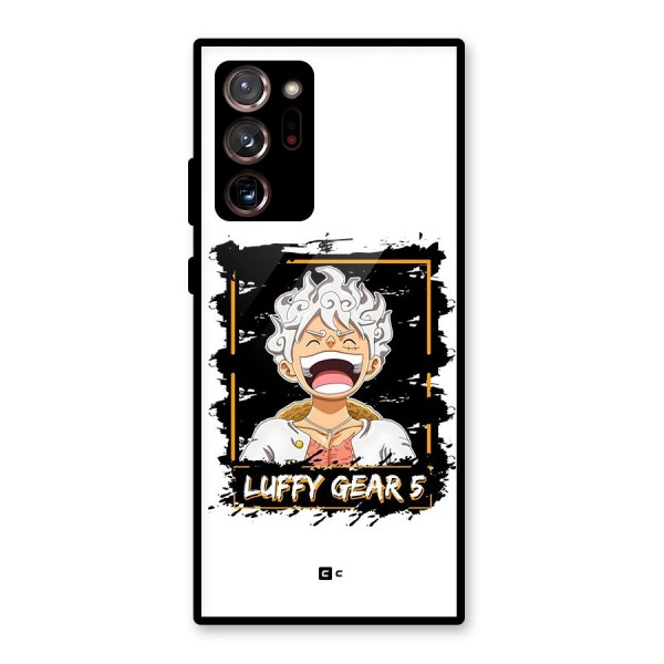Luffy Gear 5 Glass Back Case for Galaxy Note 20 Ultra 5G