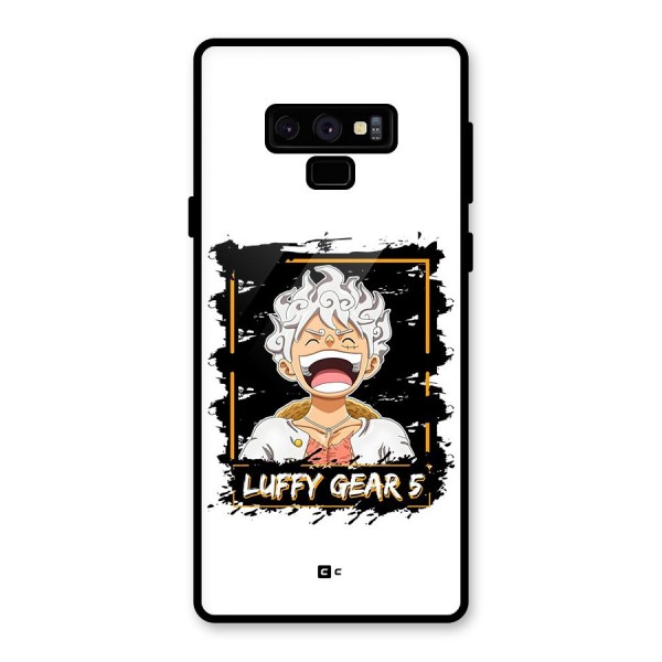 Luffy Gear 5 Glass Back Case for Galaxy Note 9