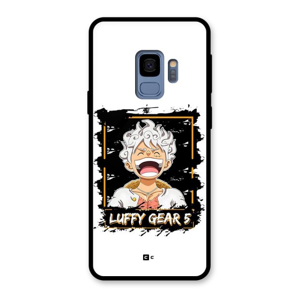 Luffy Gear 5 Glass Back Case for Galaxy S9