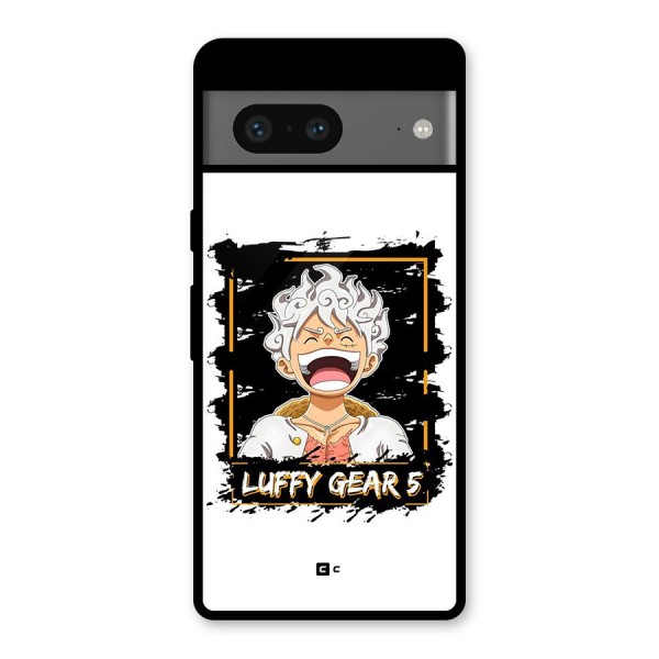Luffy Gear 5 Glass Back Case for Google Pixel 7