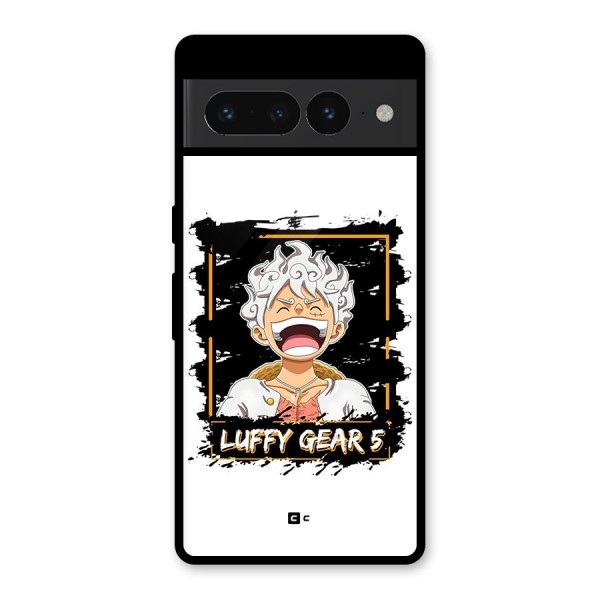 Luffy Gear 5 Glass Back Case for Google Pixel 7 Pro