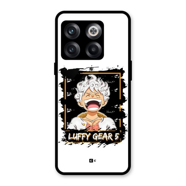 Luffy Gear 5 Glass Back Case for OnePlus 10T
