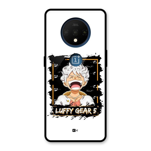 Luffy Gear 5 Glass Back Case for OnePlus 7T