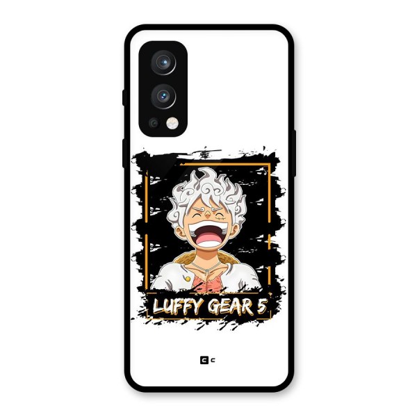 Luffy Gear 5 Glass Back Case for OnePlus Nord 2 5G